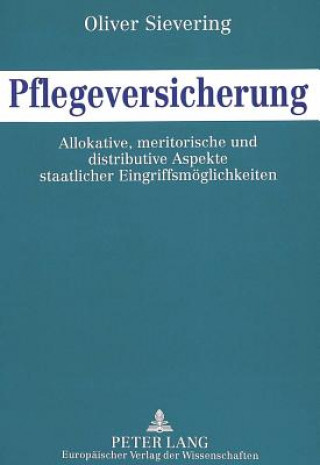 Książka Pflegeversicherung Oliver Sievering