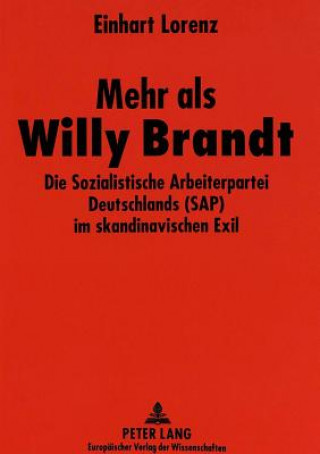Carte Mehr ALS Willy Brandt Einhart Lorenz