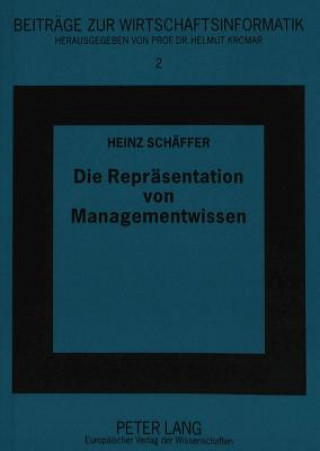 Carte Die Repraesentation von Managementwissen Heinz Schäffer
