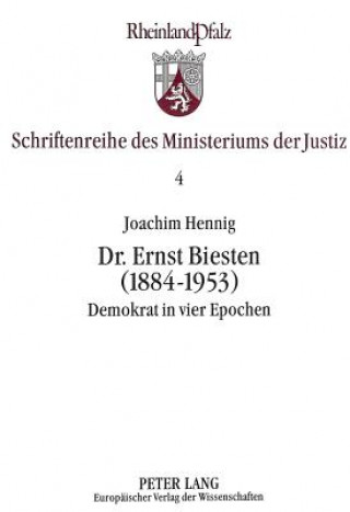 Carte Dr. Ernst Biesten (1884-1953) Joachim Hennig