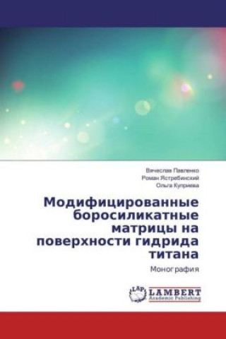 Kniha Modificirovannye borosilikatnye matricy na poverhnosti gidrida titana Vyacheslav Pavlenko