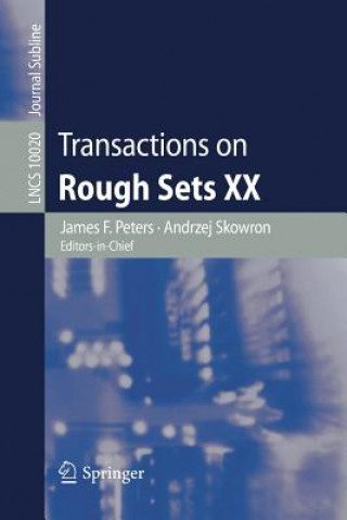 Kniha Transactions on Rough Sets XX James F. Peters