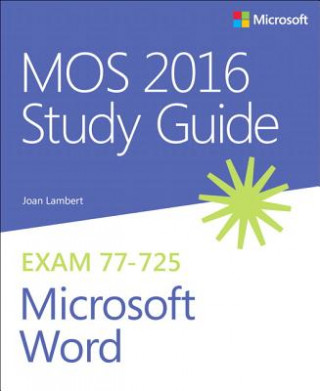 Könyv MOS 2016 Study Guide for Microsoft Word Joan Lambert