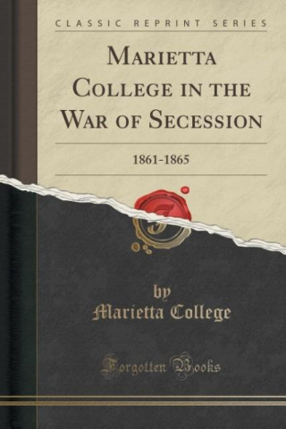 Kniha Marietta College in the War of Secession Marietta College