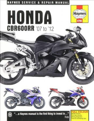 Book Honda CBR600RR (07 - 12) Anon