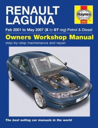 Carte Renault Laguna Petrol & Diesel Owners Workshop Man Haynes Publishing