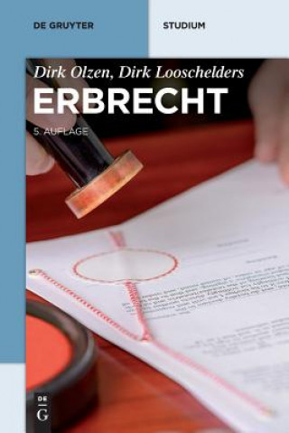 Kniha Erbrecht Dirk Olzen