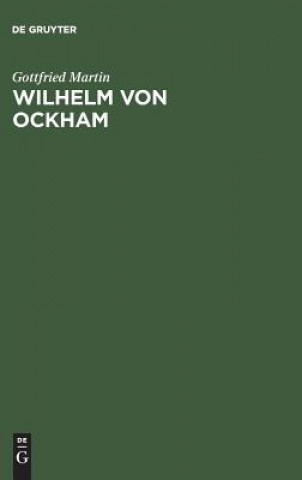 Kniha Wilhelm von Ockham Gottfried Martin