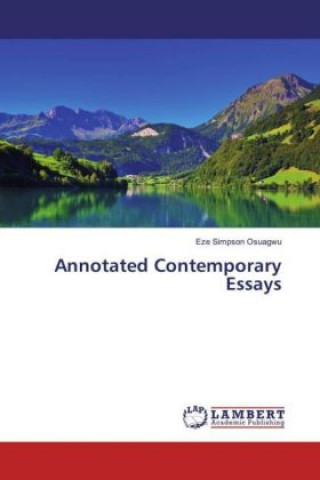 Könyv Annotated Contemporary Essays Eze Simpson Osuagwu