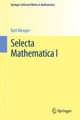 Kniha Selecta Mathematica I Karl Menger