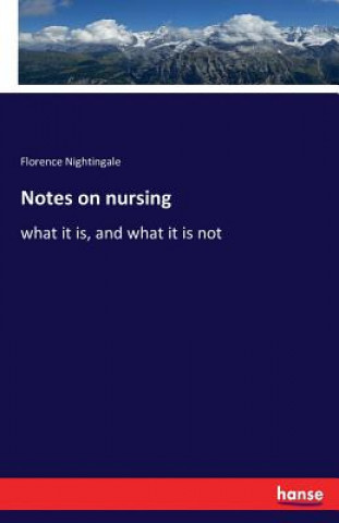 Knjiga Notes on nursing Florence Nightingale