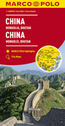 Tlačovina China Marco Polo Map 