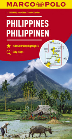 Tiskovina MARCO POLO Kontinentalkarte Philippinen 1:2 000 000 