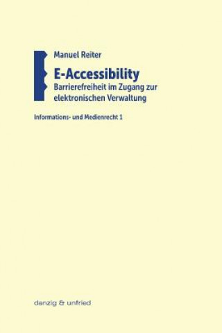 Livro E-Accessibility Manuel Reiter