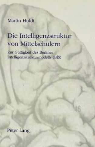 Livre Die Intelligenzstruktur von Mittelschuelern Martin Huldi