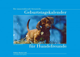 Naptár/Határidőnapló Der immerwährende literarische Geburtstagskalender für Hundefreunde Charlotte Körner