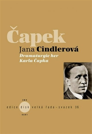 Kniha Dramaturgie her Karla Čapka Jana Cindlerová