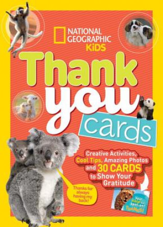 Kniha National Geographic Kids Thank You Cards National Geographic Kids