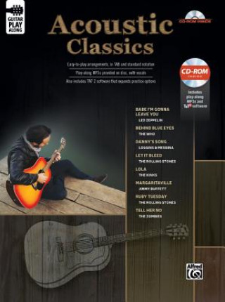 Книга CLASSIC ACOUSTIC GUITAR PLAY-A Alfred Music