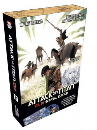 Carte Attack on Titan 20 Manga Special Edition W/DVD [With DVD] Hajime Isayama