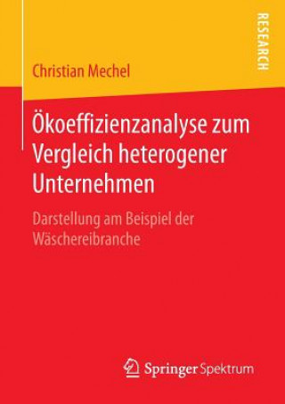 Carte OEkoeffizienzanalyse zum Vergleich heterogener Unternehmen Christian Mechel