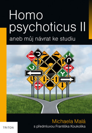 Book Homo psychoticus II Michaela Malá