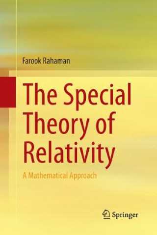 Kniha Special Theory of Relativity Farook Rahaman