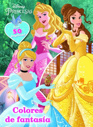 Carte Princesas. Colores de fantasía 