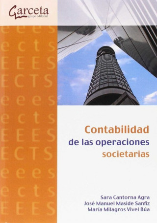 Carte CONTABILIDAD DE LAS OPERACIONES SOCIETARIAS S. CANTORNA