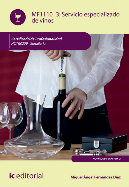 Kniha Servicio especializado de vinos. HOTR0209 - Sumillería 