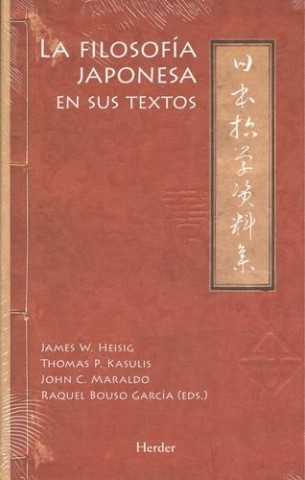 Book FILOSOFÍA JAPONESA EN SUS TEXTOS, LA 