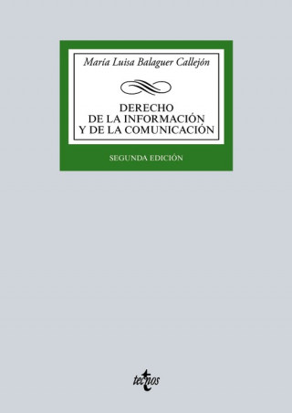 Kniha Derecho de la información y de la comunicación MARIA LUISA BALAGUER CALLEJON