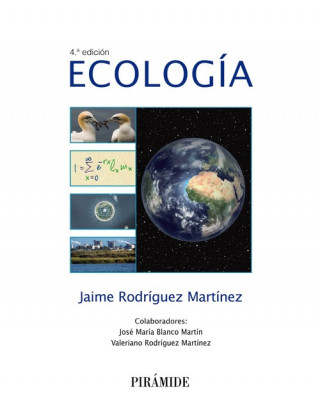 Kniha Ecología JAIME RODRIGUEZ MARTINEZ