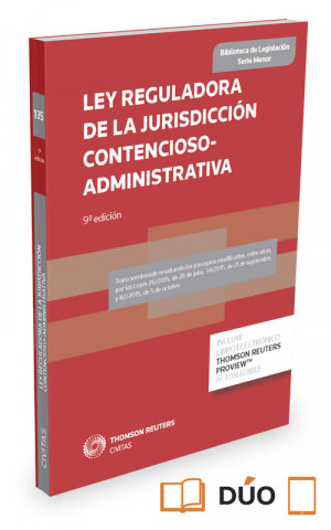Könyv Ley Reguladora de la Jurisdicción Contencioso-administrativa (Papel + e-book): Ley 29/1998, de 13 de julio 