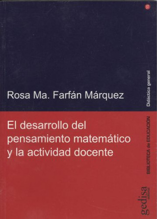 Könyv DESARROLLO PENSAMIENTO MATEMATICO Y ACTIVIDAD DOCENTE 