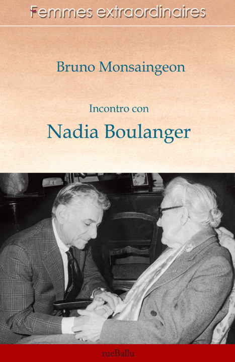 Kniha Incontro con Nadia Boulanger Bruno Monsaingeon