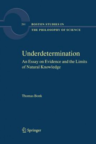 Kniha Underdetermination Thomas Bonk