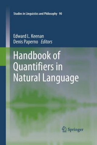 Kniha Handbook of Quantifiers in Natural Language Edward L. Keenan