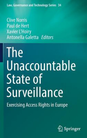 Book Unaccountable State of Surveillance Clive Norris