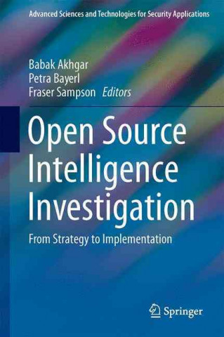 Carte Open Source Intelligence Investigation Babak Akhgar