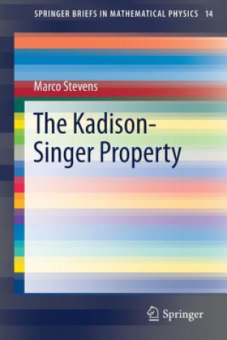 Książka Kadison-Singer Property Marco Stevens