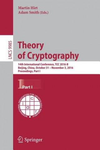 Kniha Theory of Cryptography Martin Hirt