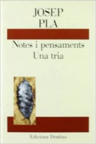 Книга Notes i pensaments Josep Pla