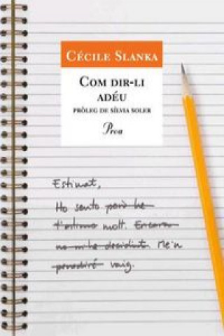 Carte Com dir-li adéu Cécile Slanka