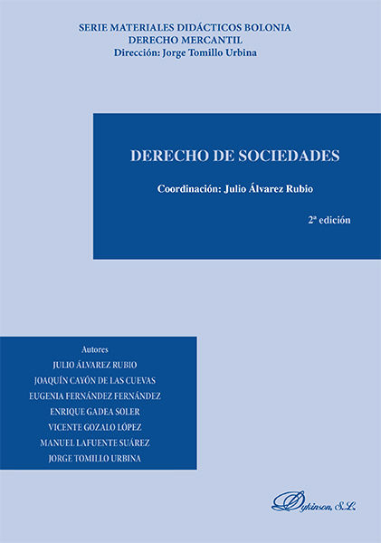 Knjiga Derecho Sociedades 