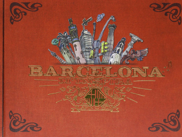 Kniha Barcelona m'inspira Lapin