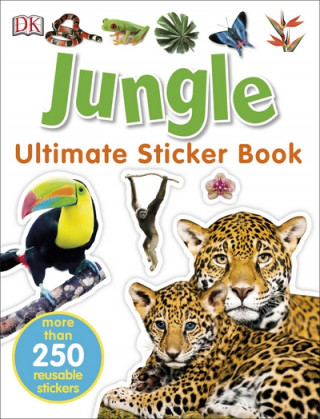 Книга Jungle Ultimate Sticker Book DK