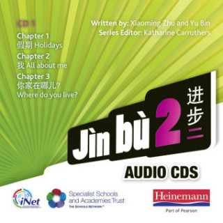Audio Jin bu 2 Audio CD A (11-14 Mandarin Chinese) Xiaoming Zhu