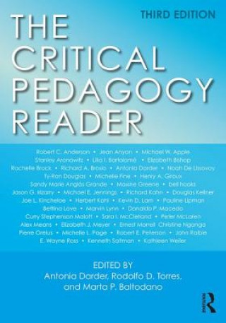 Libro Critical Pedagogy Reader Antonia Darder