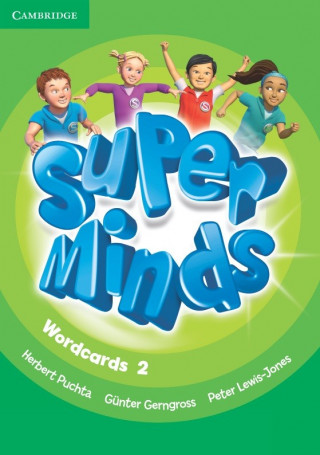 Tiskovina Super Minds Level 2 Wordcards (Pack of 90) Herbert Puchta